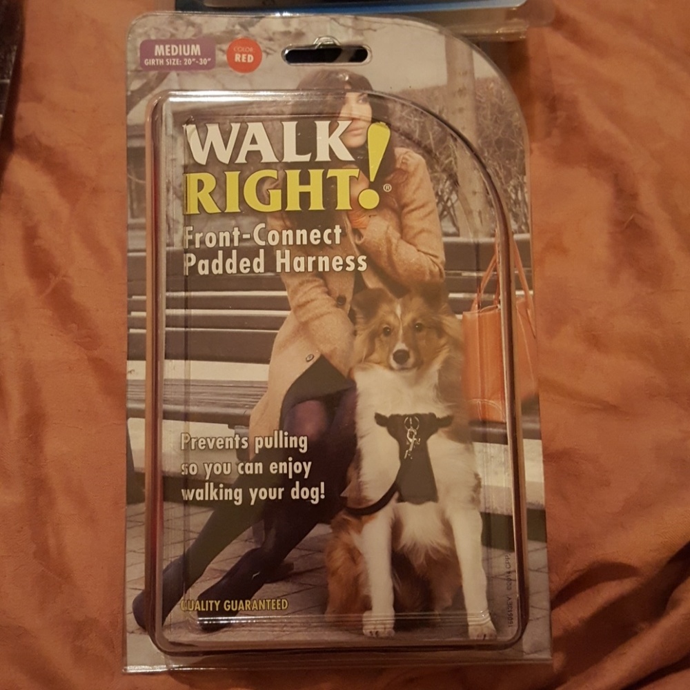 Walk Right Front Connect Padded Dog Harness